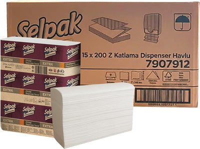 Selpak Professional Extra Z-Fold Dispenser Towel