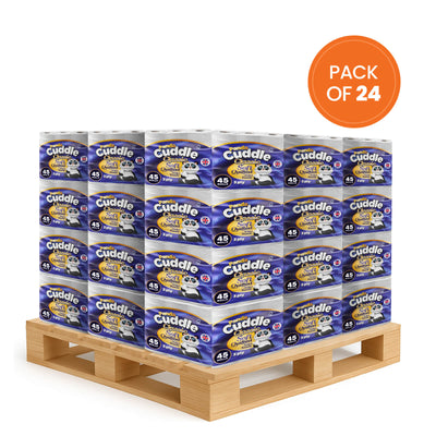 Panda Cuddle Toilet Paper 45 Rolls