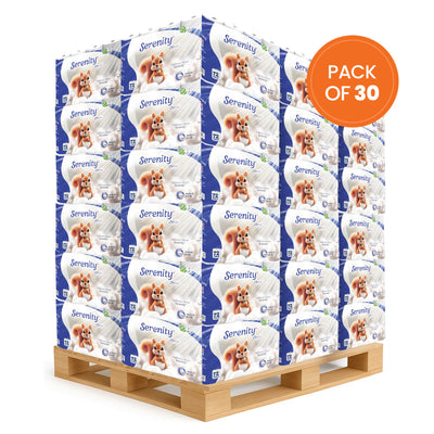 Serenity Soft 3-Ply Quilted Toilet Paper 72 Rolls