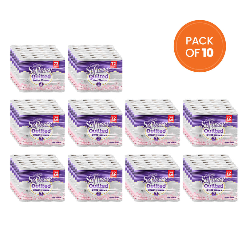 Softesse Quilted Toilet Paper 72 Rolls