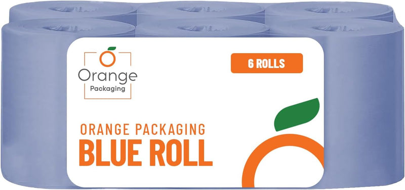 Blue Roll Centrefeed 2 Ply Embossed Eco Paper Towel For Commercial & Kitchen