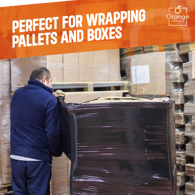 Hand Pallet Wrap - Orange Packaging UK