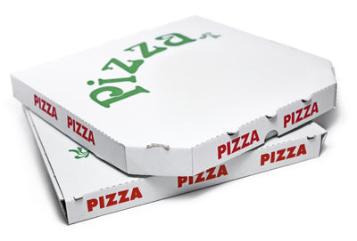 Printed Pizza Boxes - Orange Packaging UK