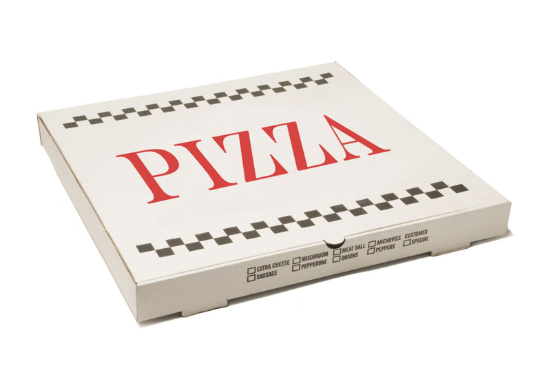 Printed Pizza Boxes - Orange Packaging UK