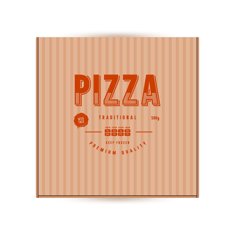 Custom Printed Pizza Boxes - Orange Packaging UK